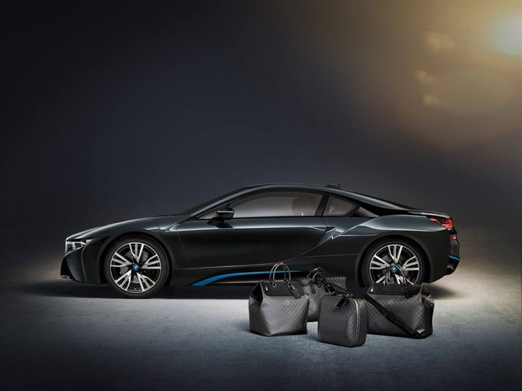 Louis Vuitton creates tailor-made luggage for the BMW i8